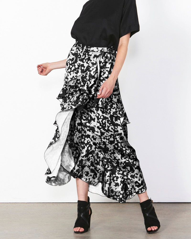 Fate + Becker | Midnight Flyer Skirt | Abstract