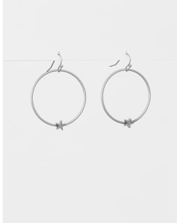 Stella + Gemma | Earrings | Silver Single Star