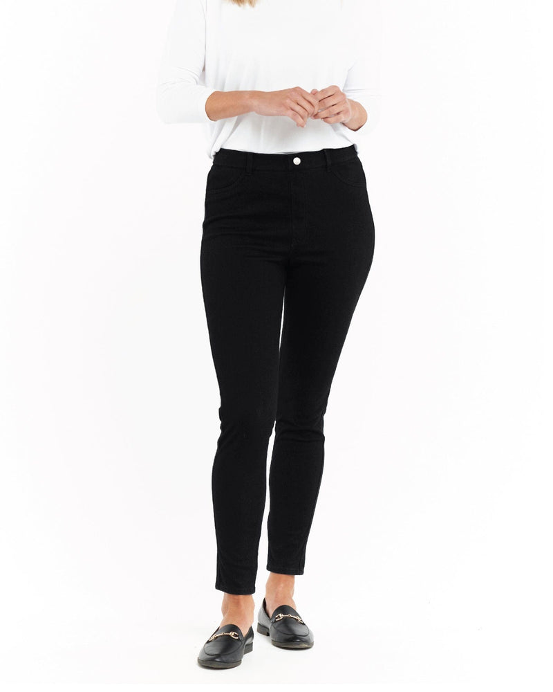 Betty Basics | Stanford Stretch Denim | Black