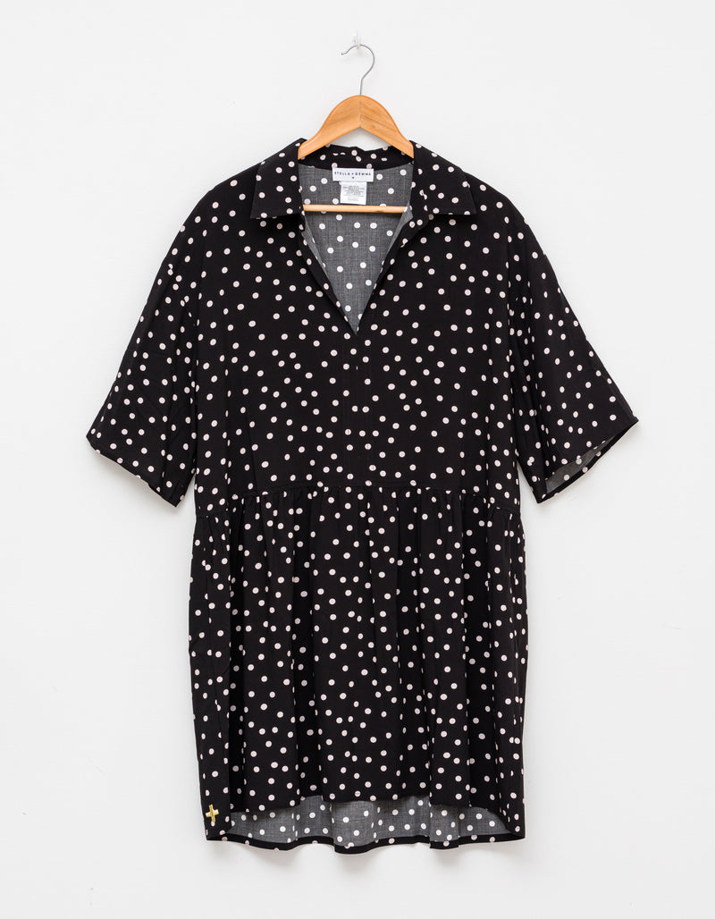 Stella + Gemma | DIXIE Dress | Black Latte Spots