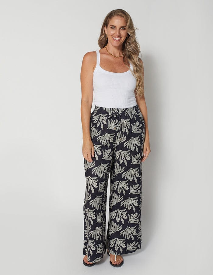 Stella + Gemma | Margot Pants | Palm Black