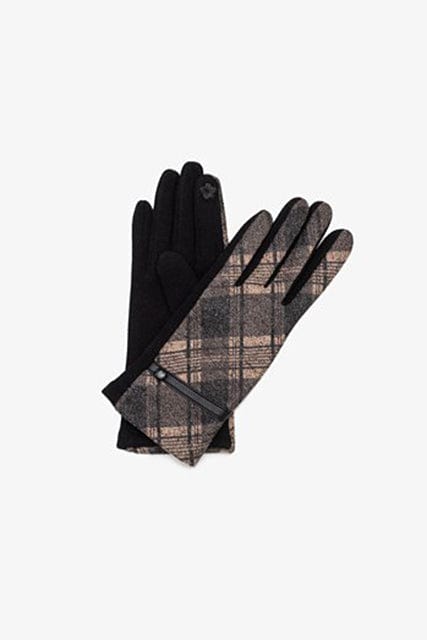 Antler | Checkered Gloves | Taupe