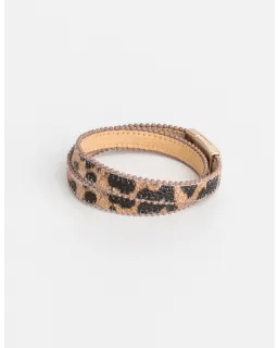 Stella + Gemma | Bracelet | Wrap Leopard