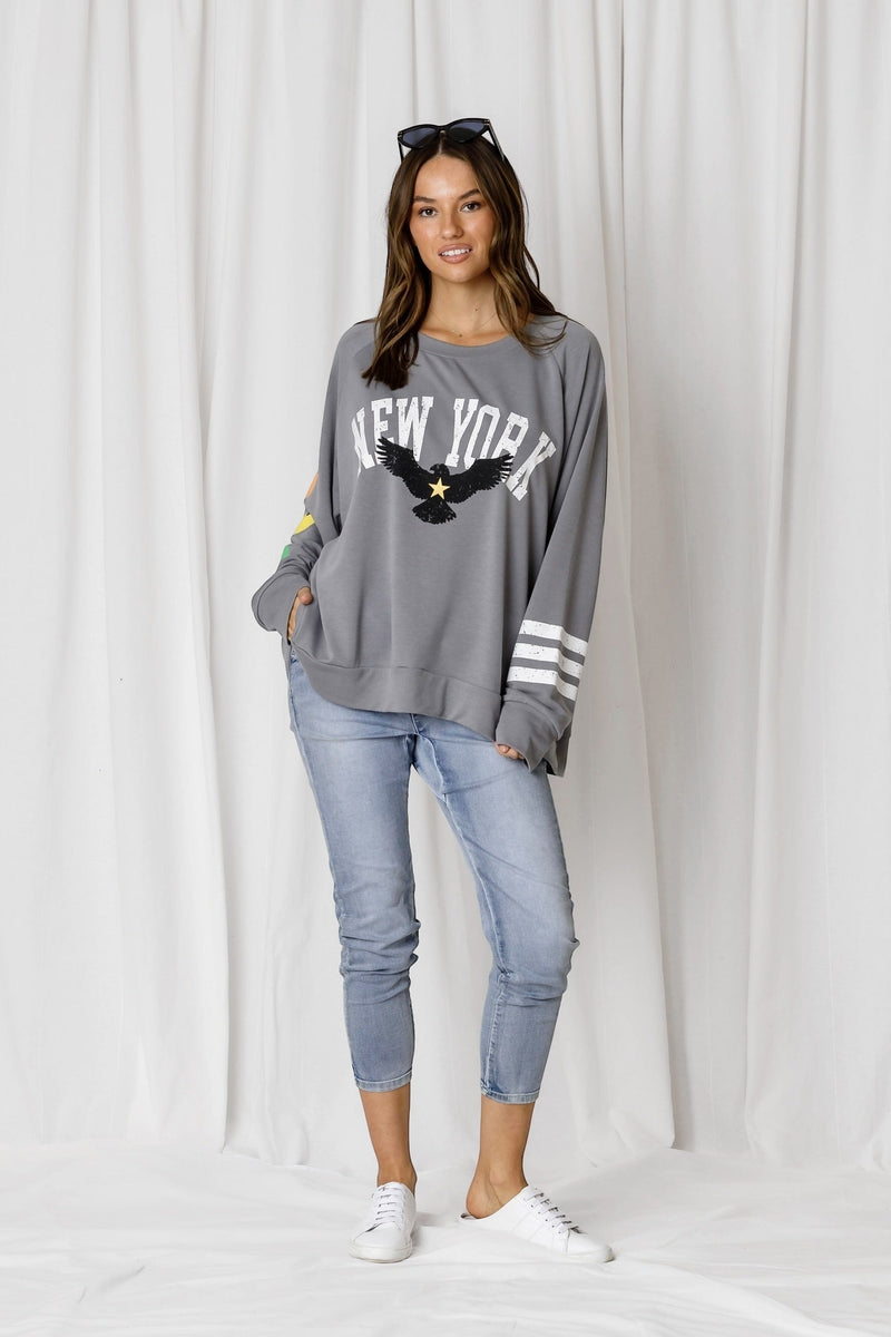 Love Lily The Label | Empire New York Sweater | Smoke