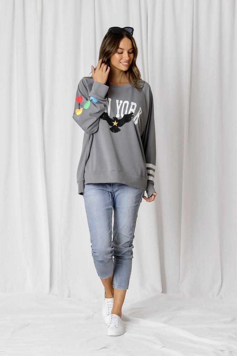 Love Lily The Label | Empire New York Sweater | Smoke