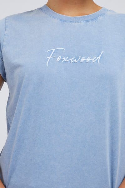 Foxwood | Signature Tee | Light Blue