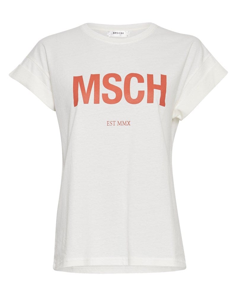 MSCH | Egret/A Glaze STD Tee | MSCH Logo