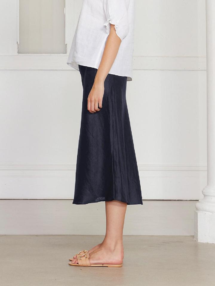 Fate + Becker | Love is Bias Skirt | Sapphire