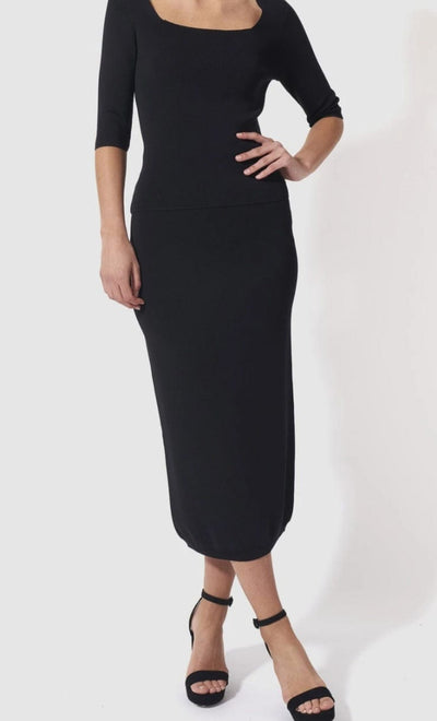 Fate + Becker | Borderline Skirt | Black