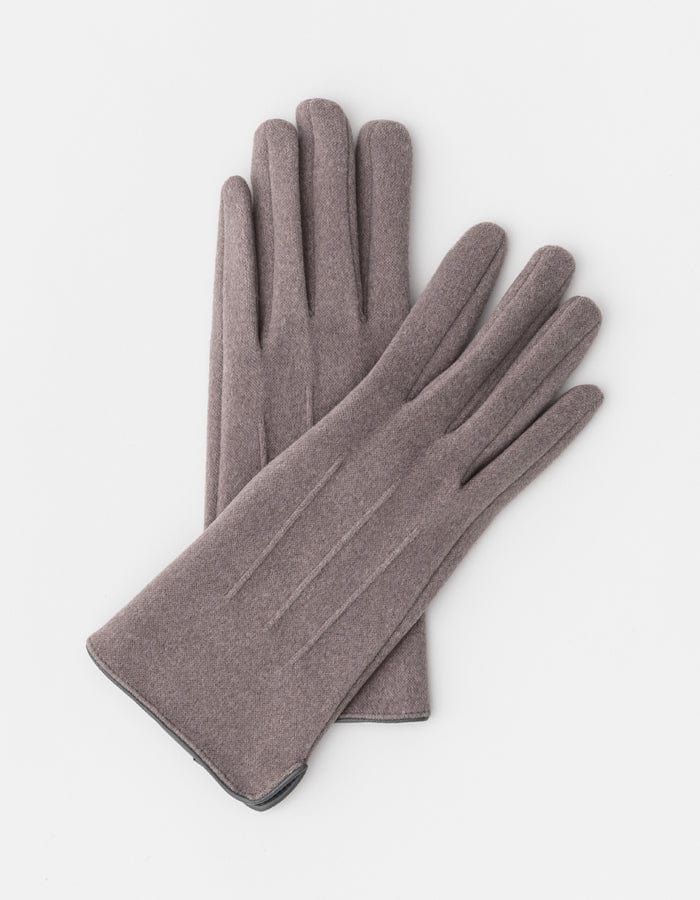 Stella + Gemma | Gloves | Light Grey Suede