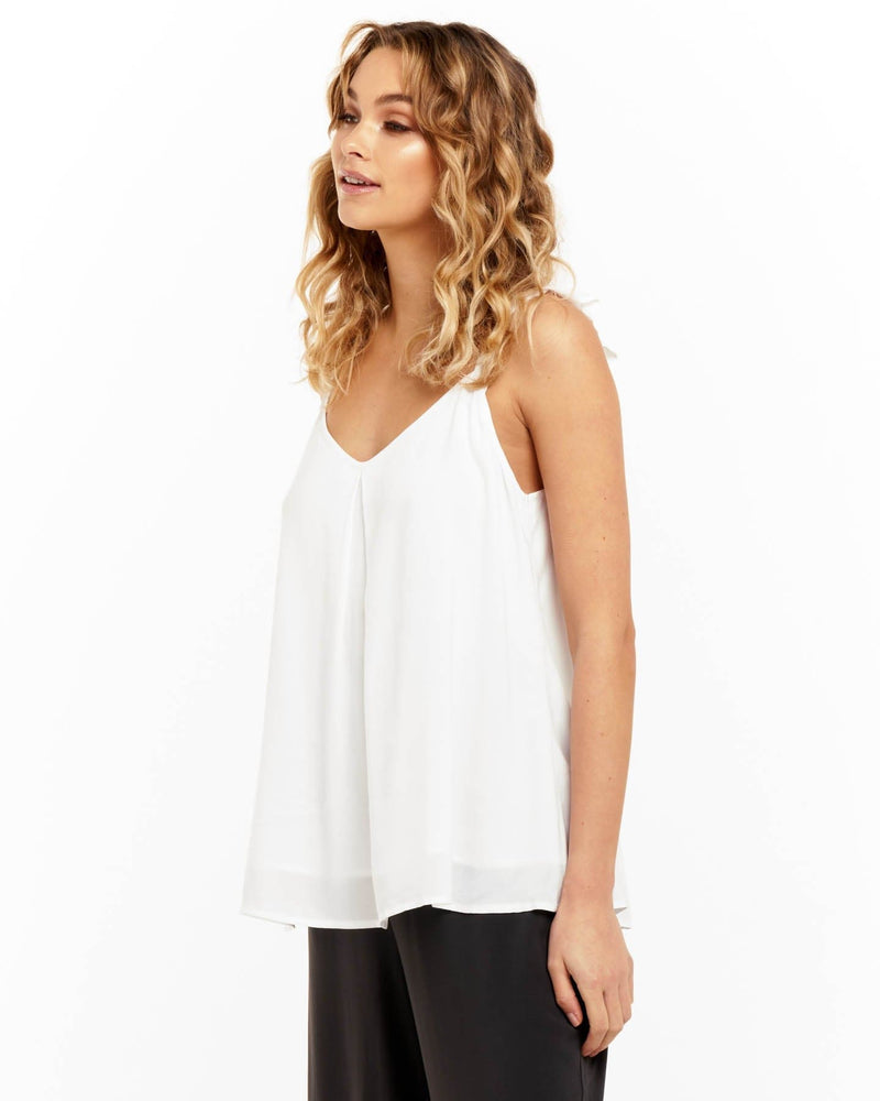 Betty Basics | Jenna Top | White