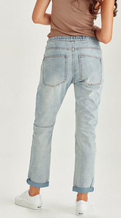 Junkfood Jean | Abi | Pale Blue