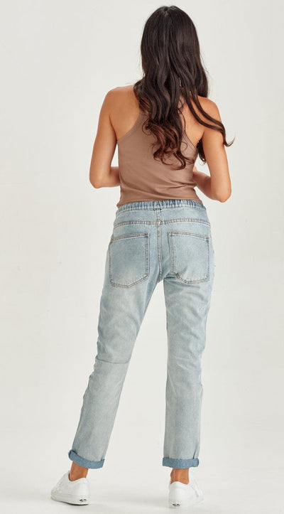 Junkfood Jean | Abi | Pale Blue