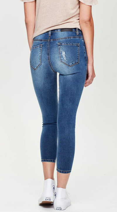 Junkfood Jeans | Aimee Short Stuff | Blue