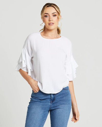 Fate + Becker | End Of Time Top | White