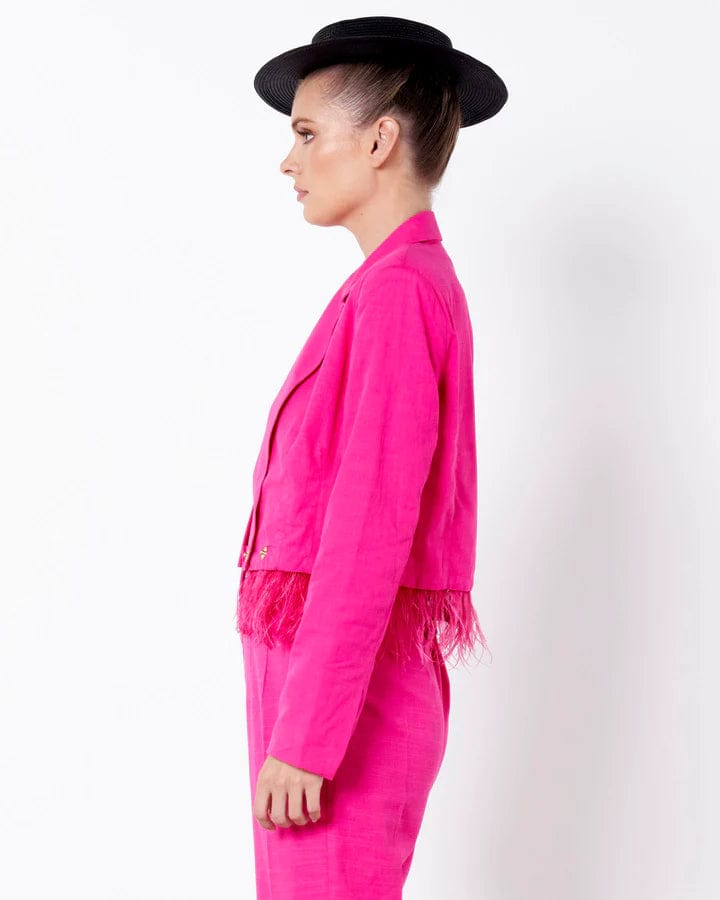 Fate + Becker | Enchanted Jacket | Fuchsia