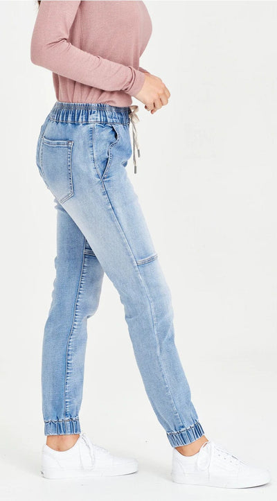 Junkfood Jeans | Jazmin Jogger | Mid Blue