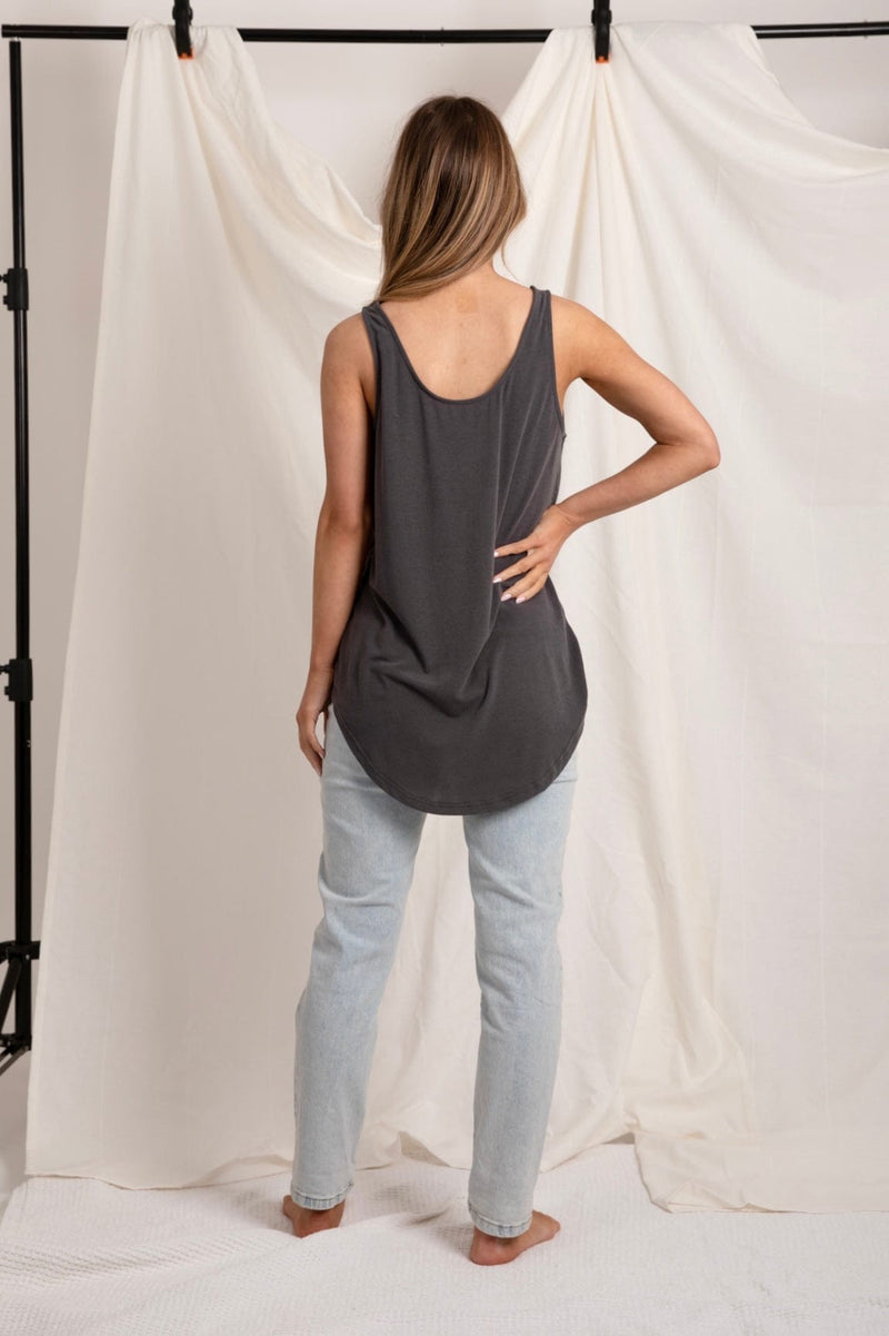 Love Lily The Label | Everyday Essential Modal Cami | Charcoal