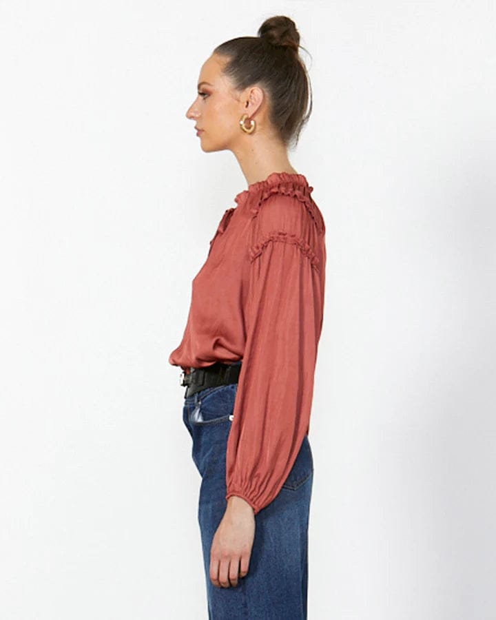 Fate + Becker | Midnight Flyer Top | Rose Ash