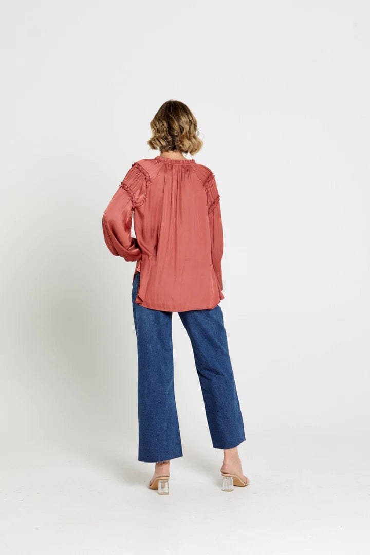 Fate + Becker | Midnight Flyer Top | Rose Ash