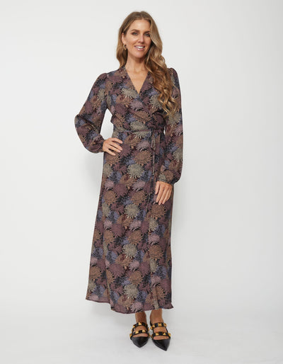 Karla Wild Flowers Wrap Dress – From Rachel