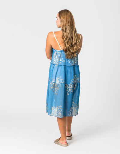 Stella + Gemma | Resort: Azure Olympia Dress | Blue