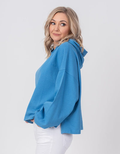 Stella + Gemma |  Colbalt Hoodie | Summer Blue