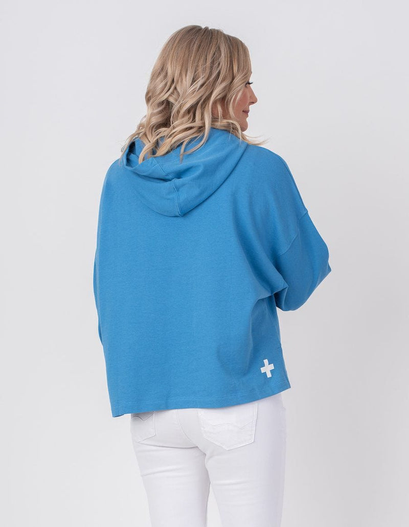 Stella + Gemma |  Colbalt Hoodie | Summer Blue