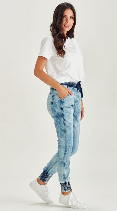 Junkfood Jean | Sahara | Acid Wash Blue