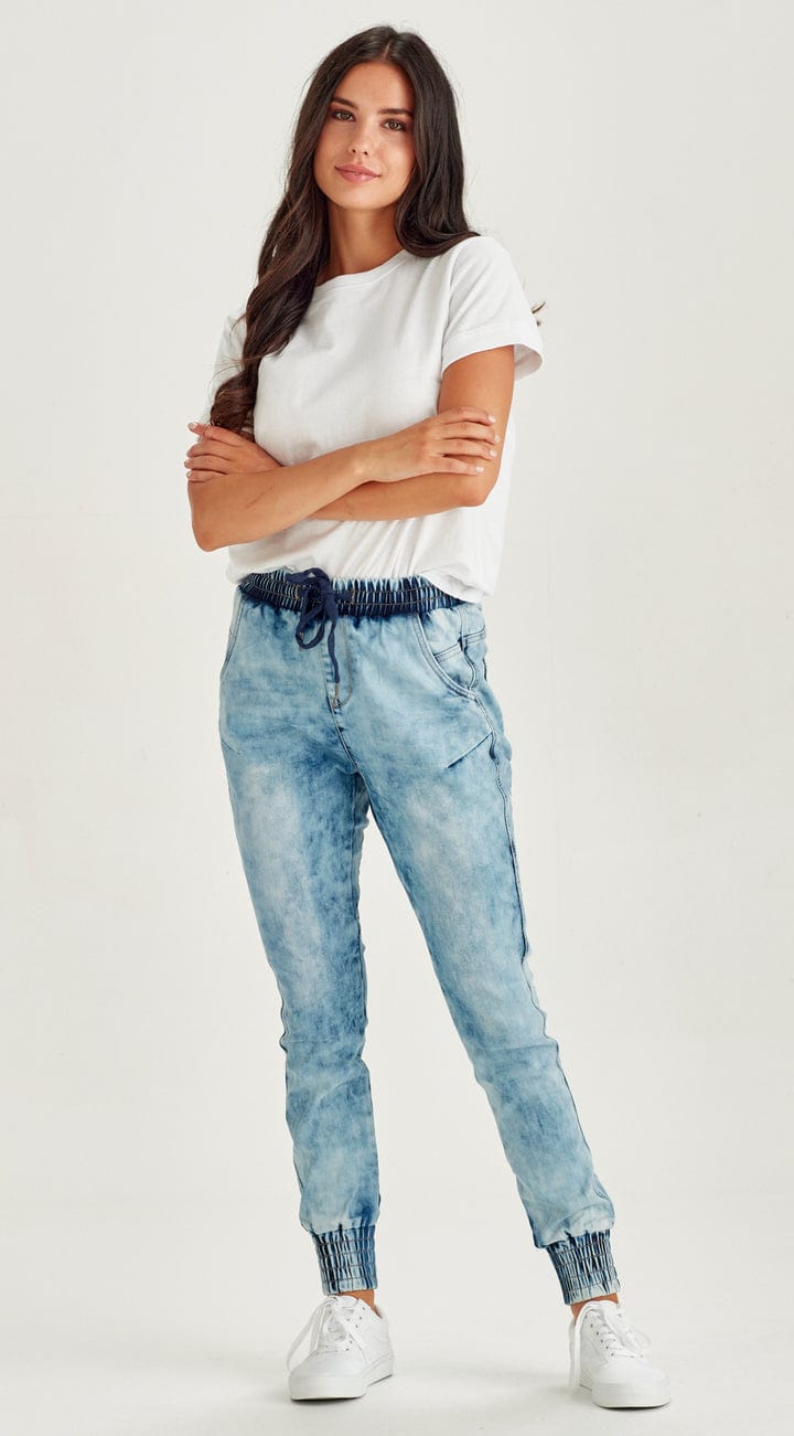 Junkfood Jean | Sahara | Acid Wash Blue