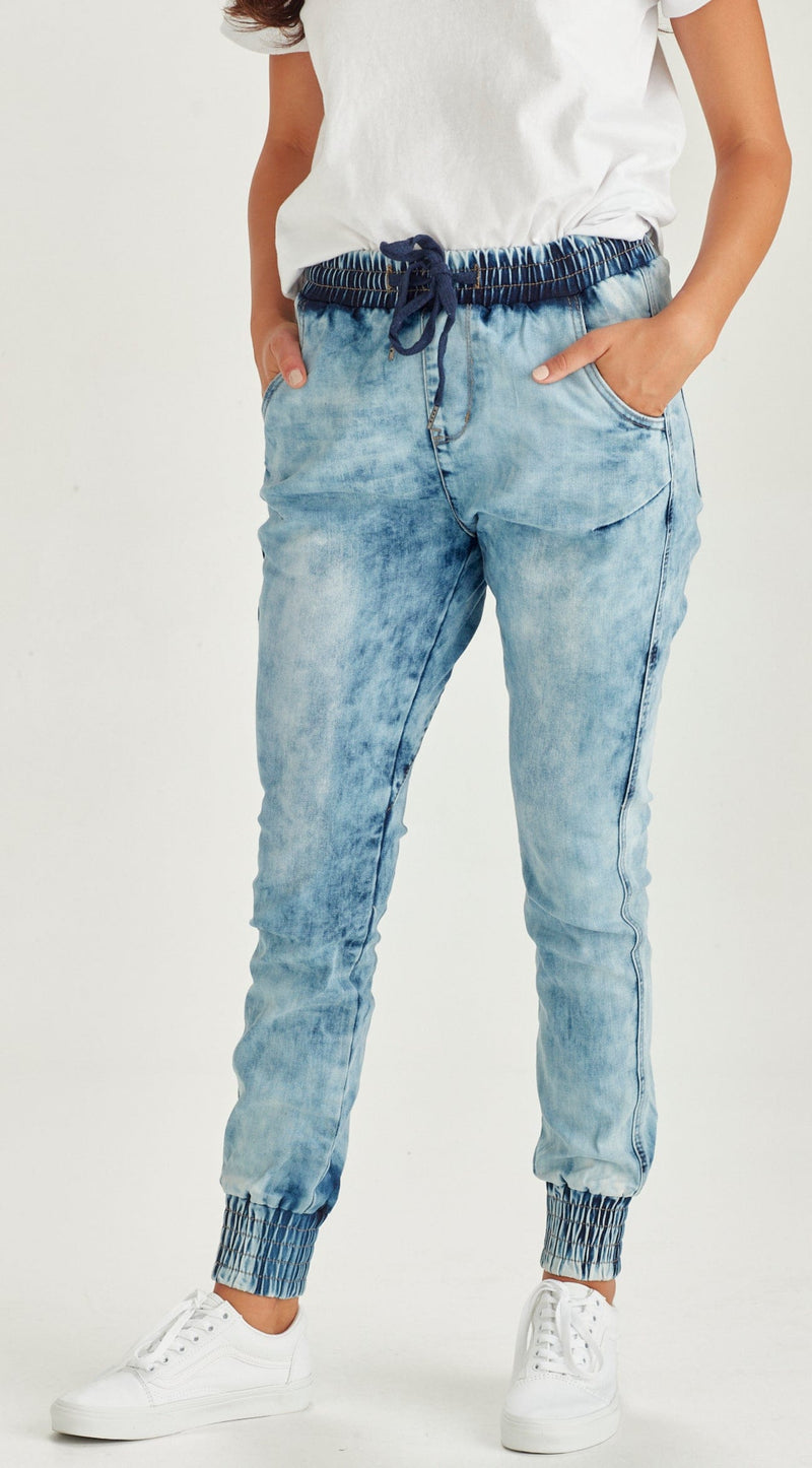 Junkfood Jean | Sahara | Acid Wash Blue