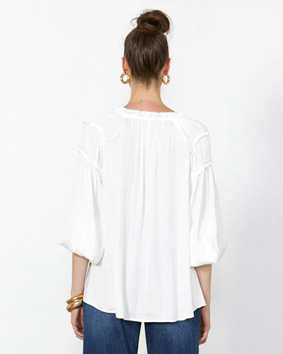 Fate + Becker | Midnight Flyer Top | White