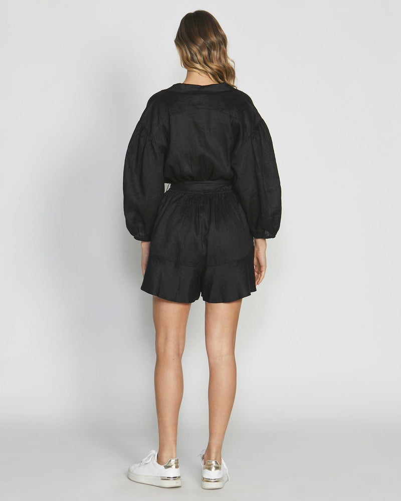 Sass | Lila Playsuit | Black