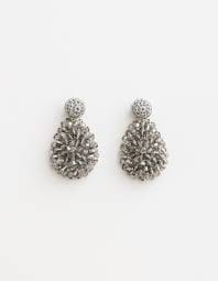 Stella + Gemma | Earrings | Crochet Grey