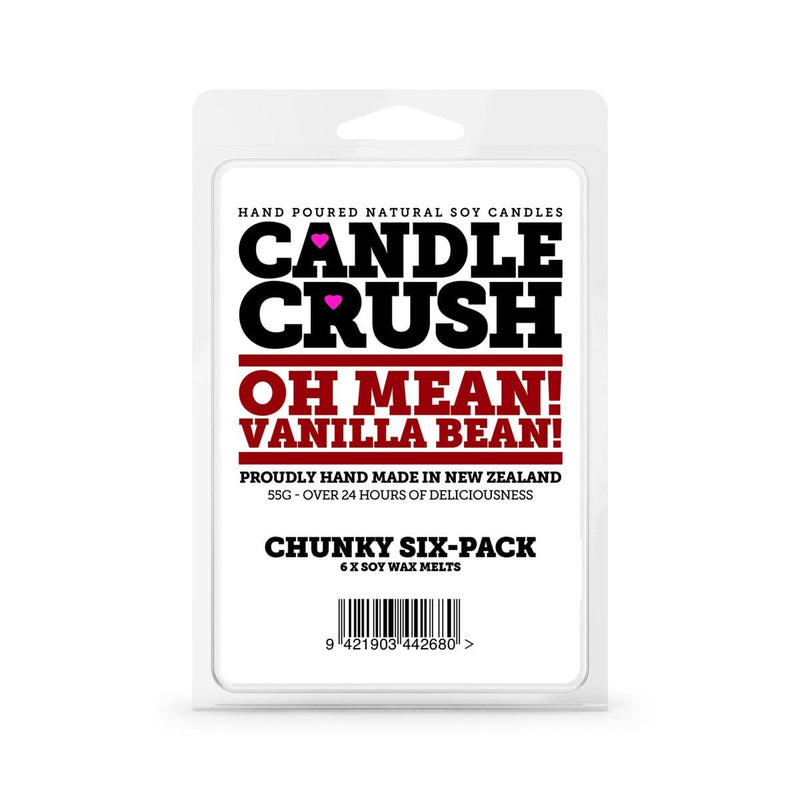 Candle Crush | Oh Mean Vanilla Bean - Chunky 6 Pack Soy Wax Melts